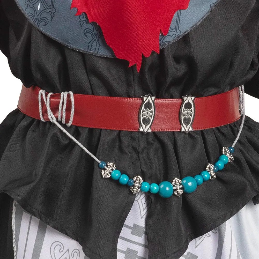 Final Fantasy XVI FF16 Joshua Cosplay Costume Black Red Outfits Halloween Carnival Suit