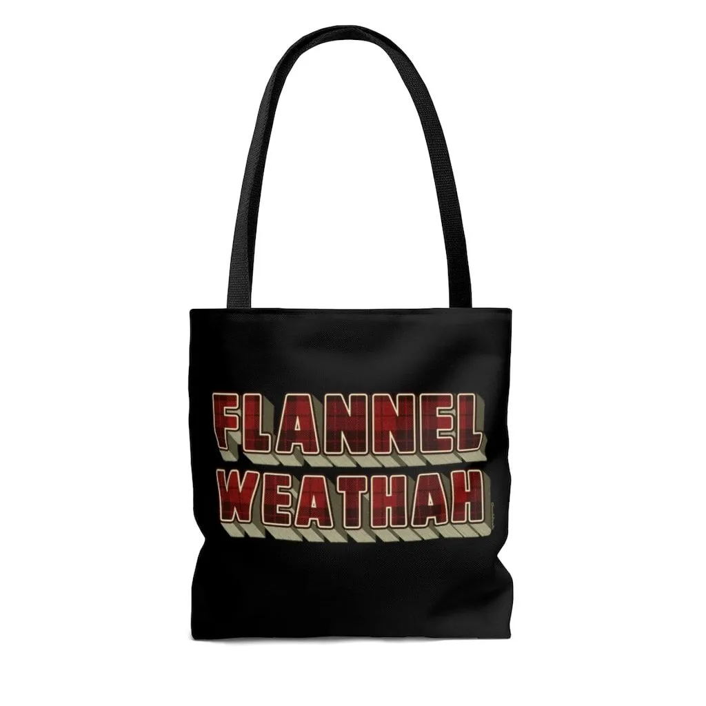 Flannel Weathah Tote Bag