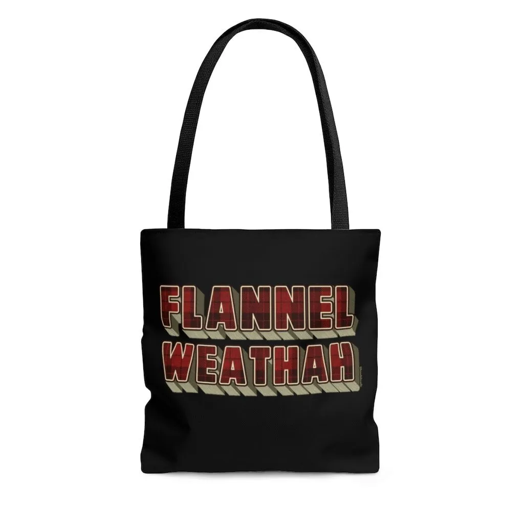 Flannel Weathah Tote Bag