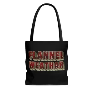 Flannel Weathah Tote Bag