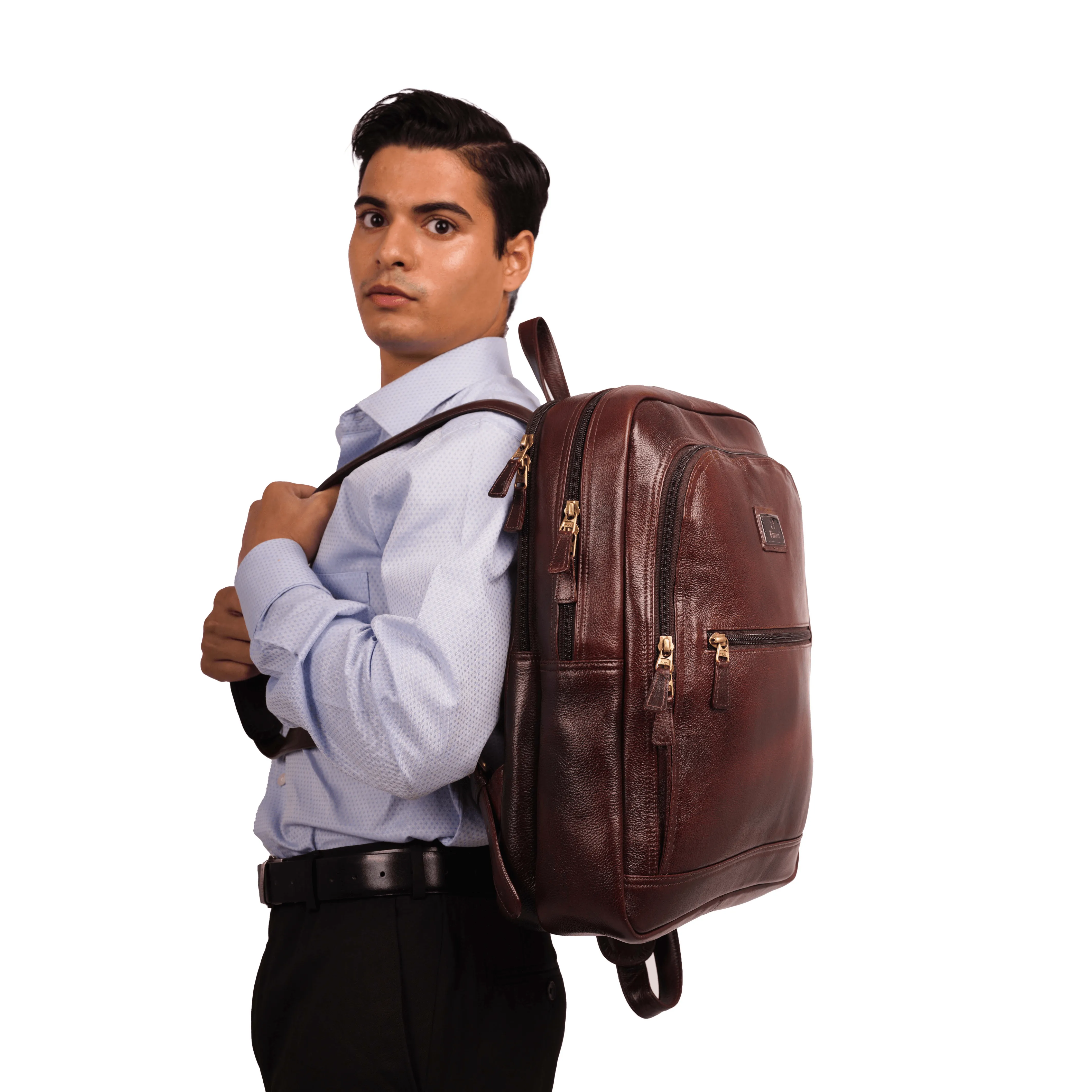 Galaxy Leather Backpack