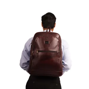 Galaxy Leather Backpack