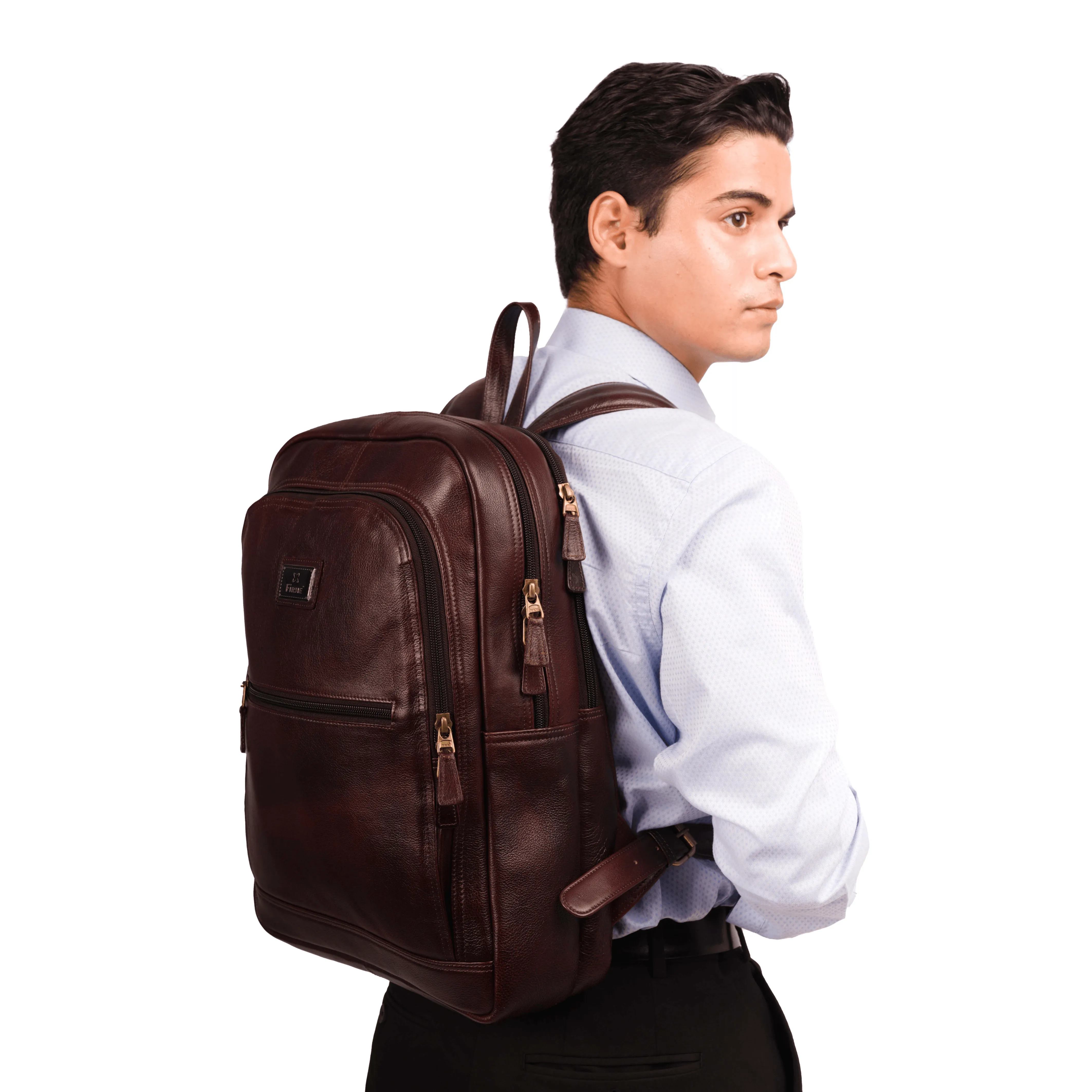 Galaxy Leather Backpack