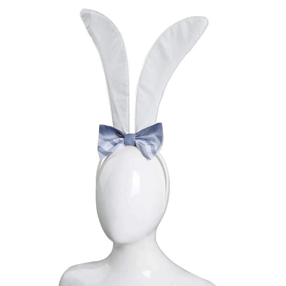 Genshin Impact Shen He Bunny Girls Jumpsuit Cosplay Costume Halloween Carnival Suit