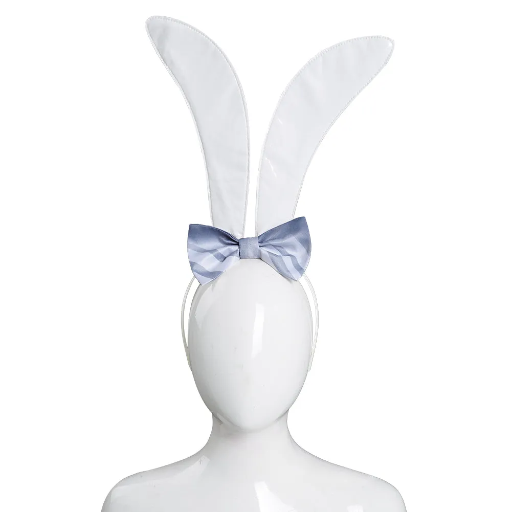 Genshin Impact Shen He Bunny Girls Jumpsuit Cosplay Costume Halloween Carnival Suit