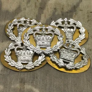 Genuine British Army Warrant Officer Crown in Wreath Wrist Arm Rank Badge