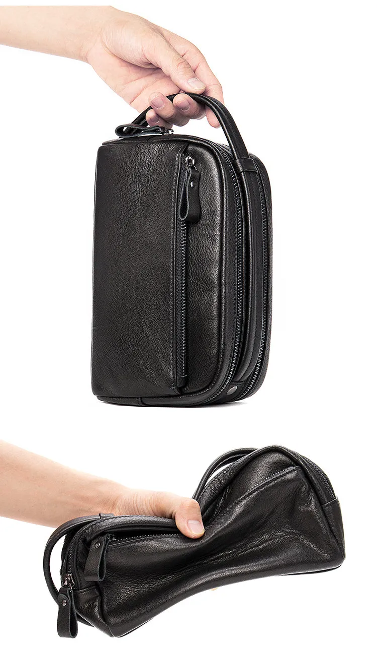 Genuine Leather Toiletries Bag for Men   Marrant 7460 Real