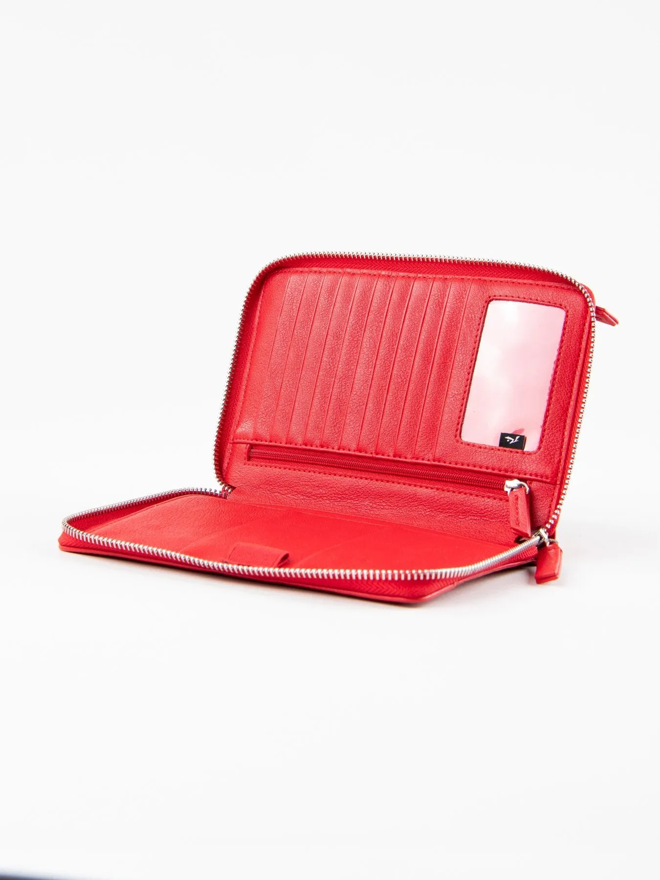 Getaway Leather Travel Wallet - Flame