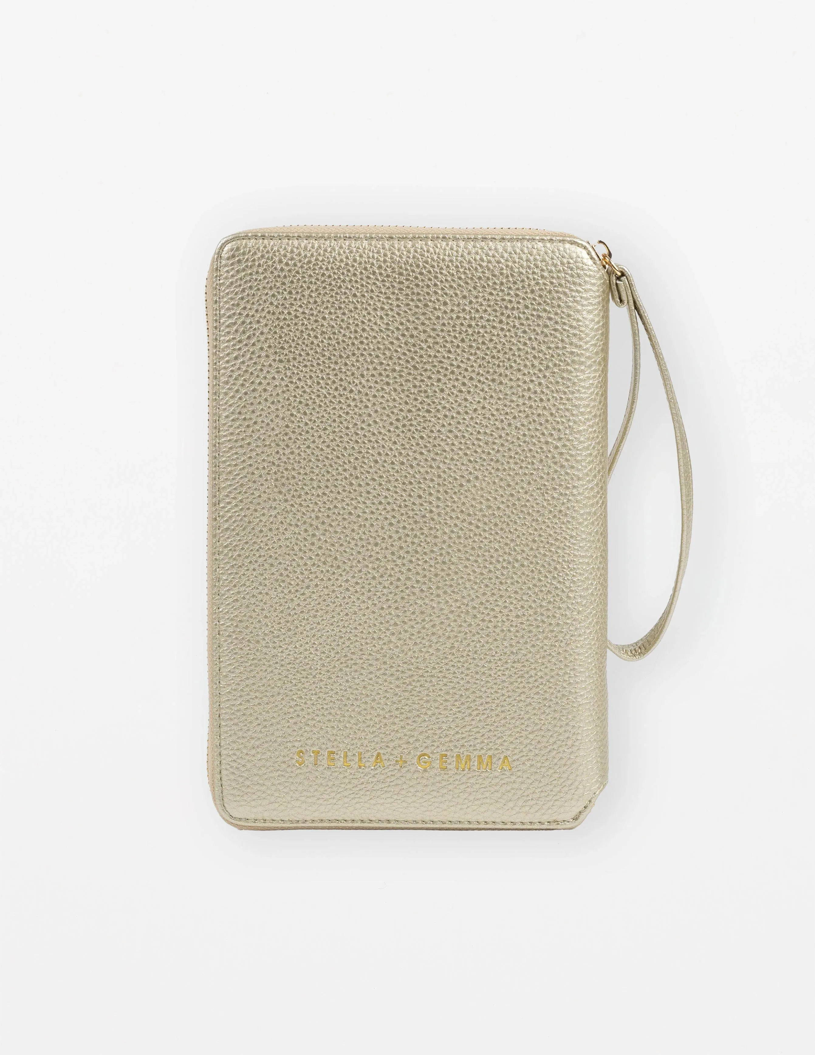Getaway Travel Wallet - Gold