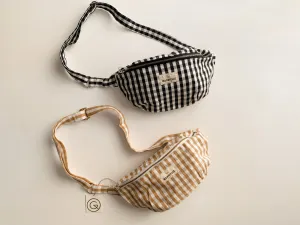 gingham waistbag ~ bolso riñonera vichy