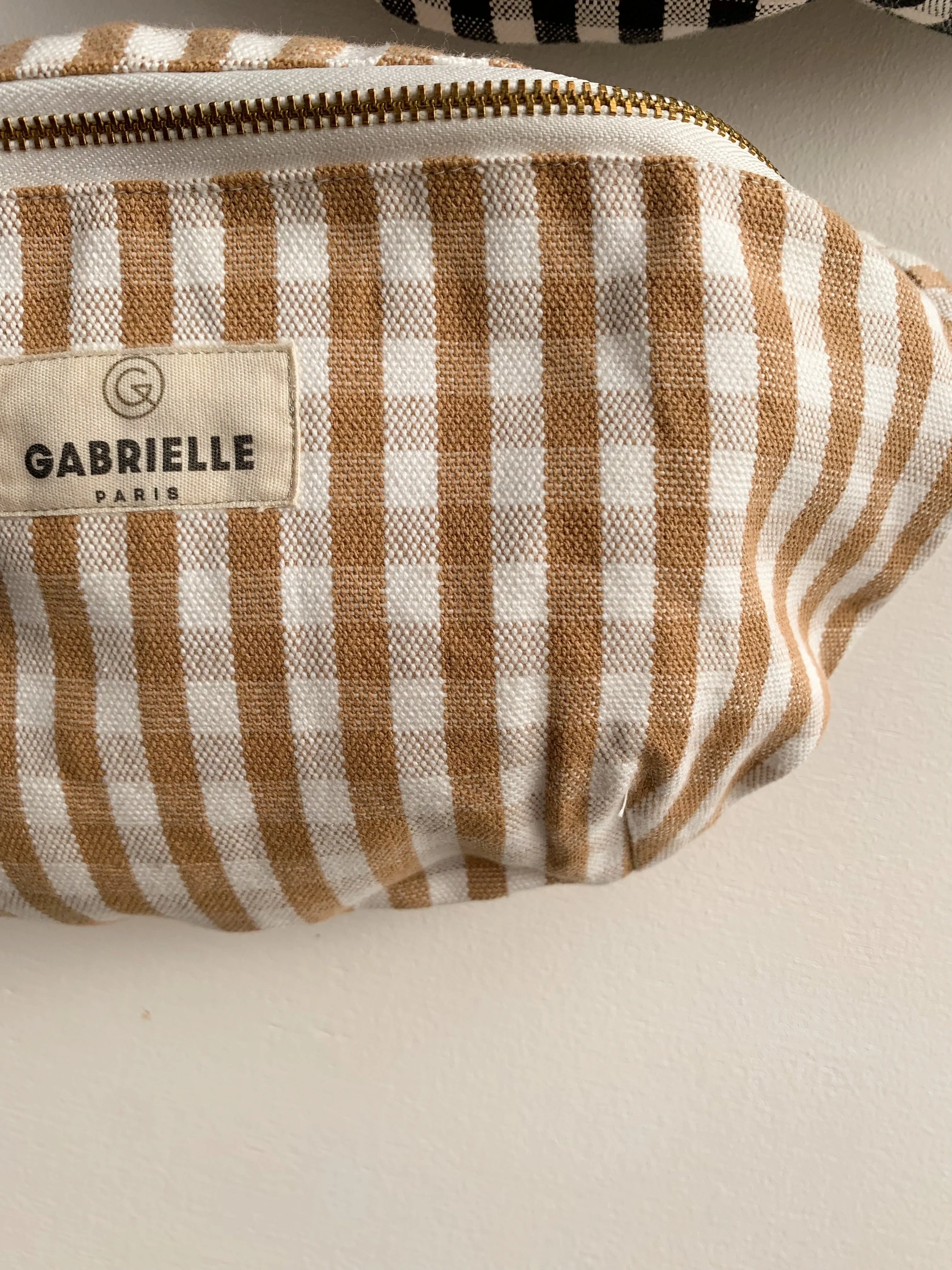 gingham waistbag ~ bolso riñonera vichy