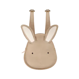 Girls Brown Bunny Backpack