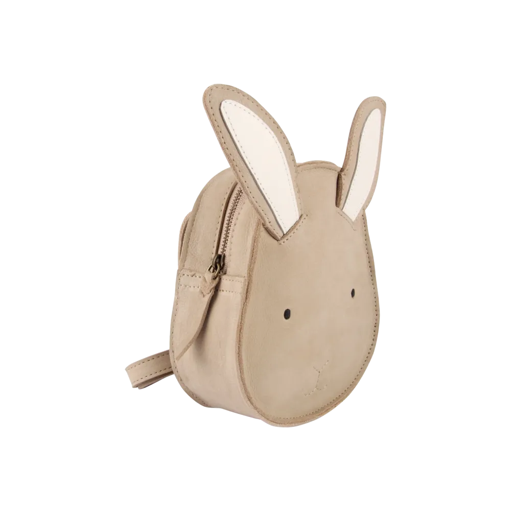 Girls Brown Bunny Backpack
