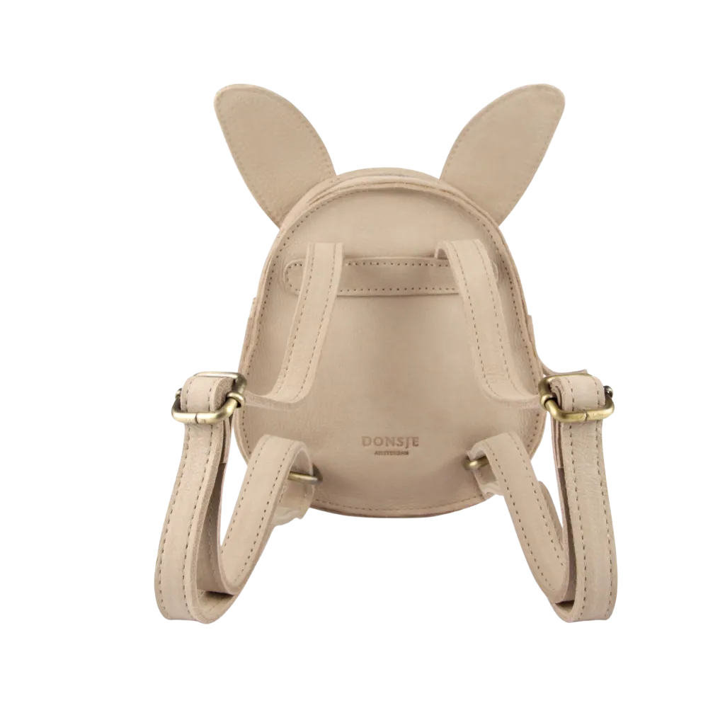 Girls Brown Bunny Backpack