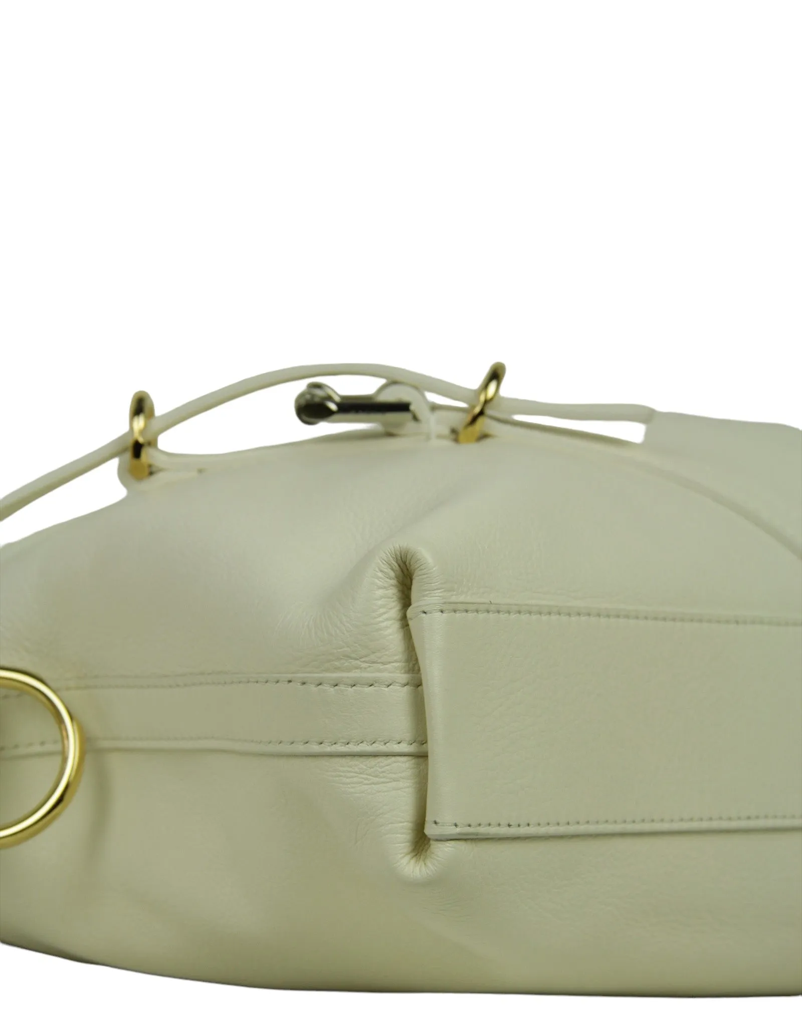 Givenchy Ivory Medium Voyou Shoulder Bag