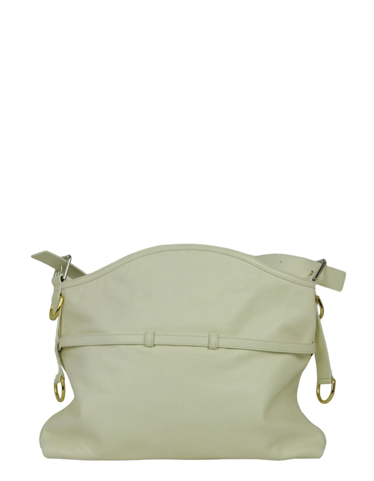Givenchy Ivory Medium Voyou Shoulder Bag