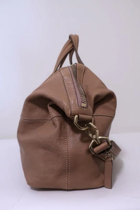 Givenchy Nightingale Medium Satchel Dusty Rose Leather Shoulder Bag