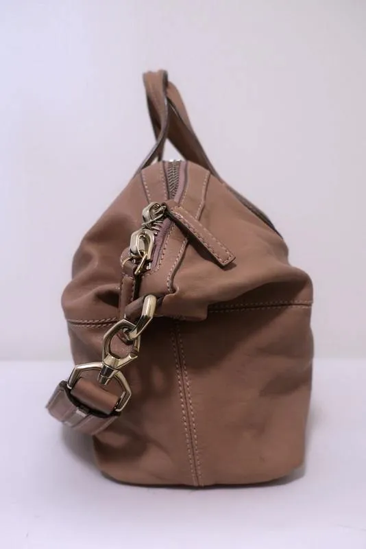 Givenchy Nightingale Medium Satchel Dusty Rose Leather Shoulder Bag