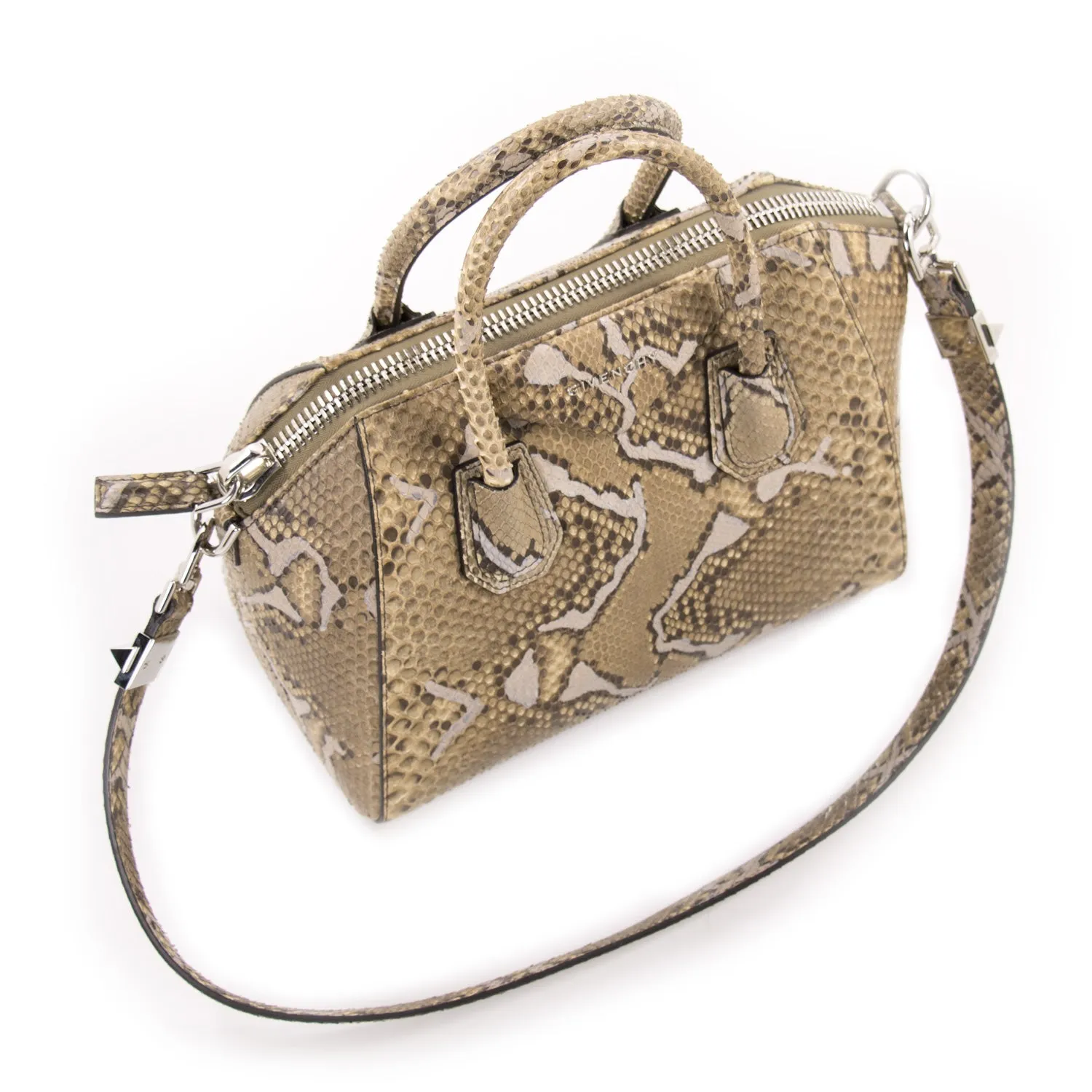 Givenchy Small Antigona Python Skin