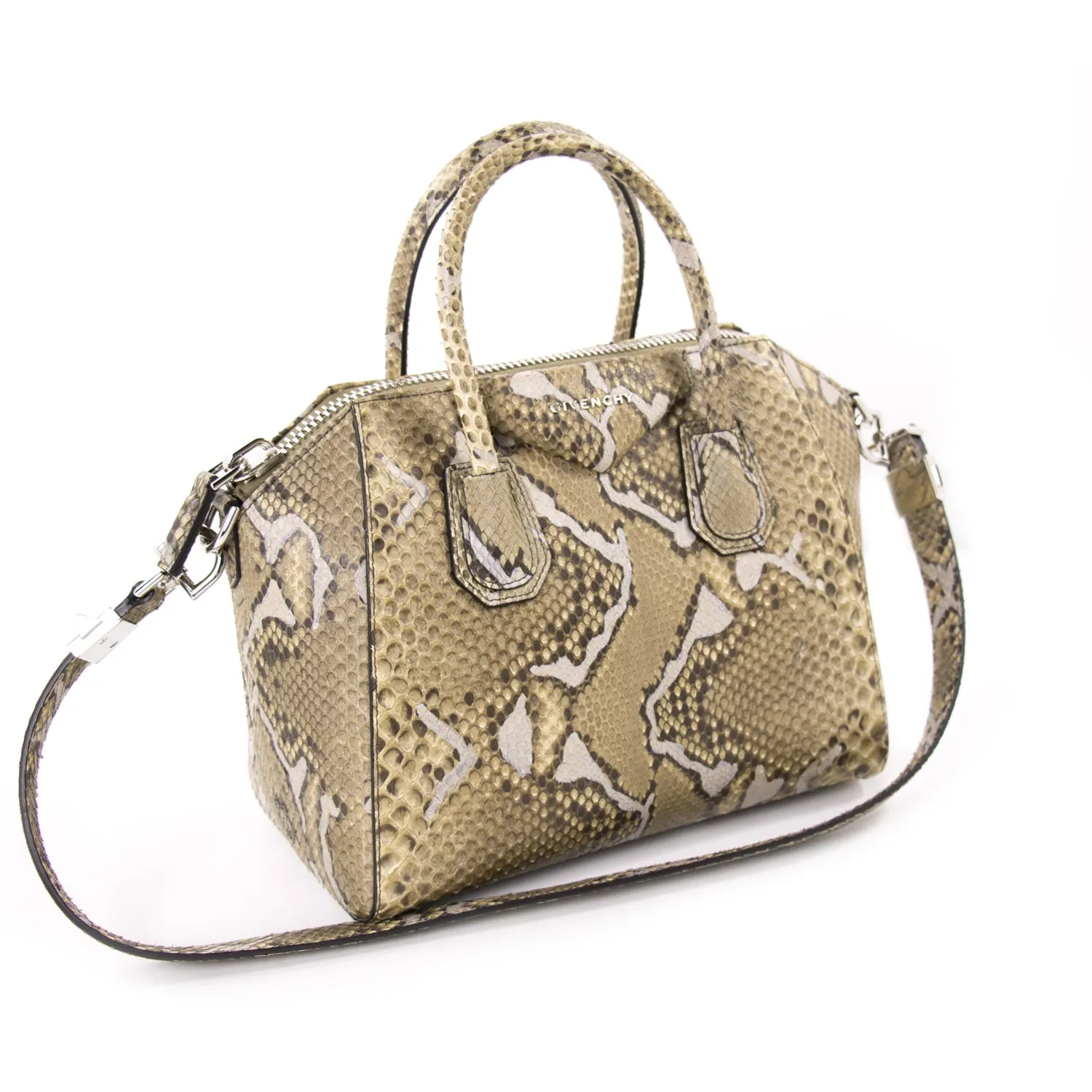 Givenchy Small Antigona Python Skin