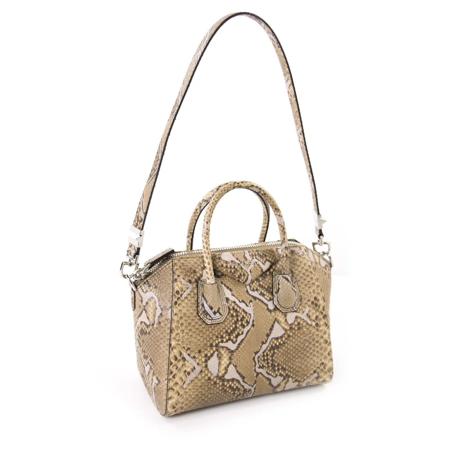 Givenchy Small Antigona Python Skin