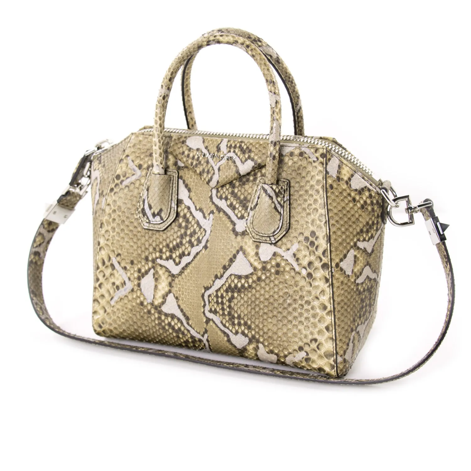 Givenchy Small Antigona Python Skin