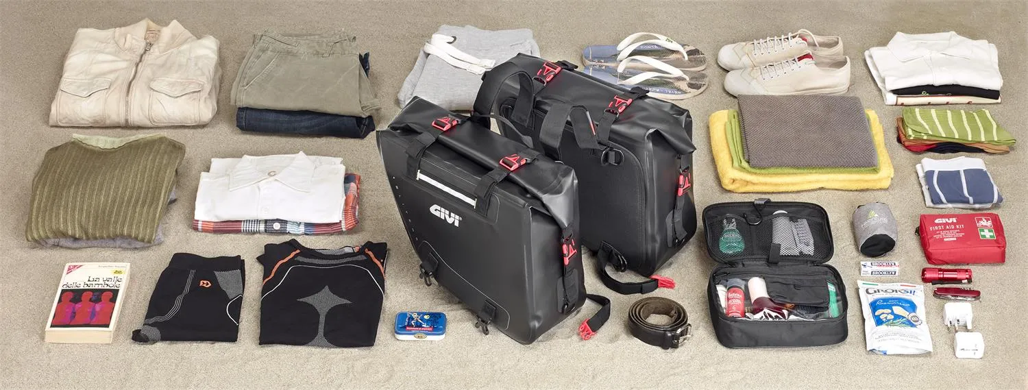 Givi GRT718 Waterproof Pannier Bags (pair)