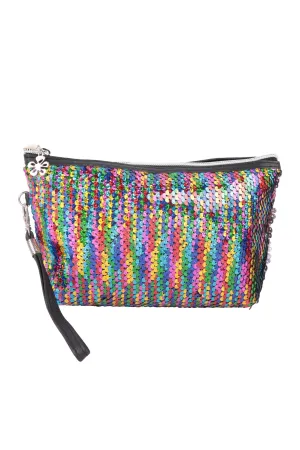 GLITTER SEQUEN COSMETIC POUCH BAG