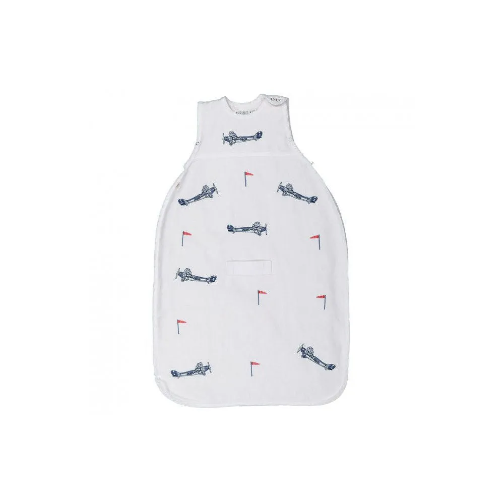 Go Go Bag Merino Baby Std Aero Linen 0-2Yr