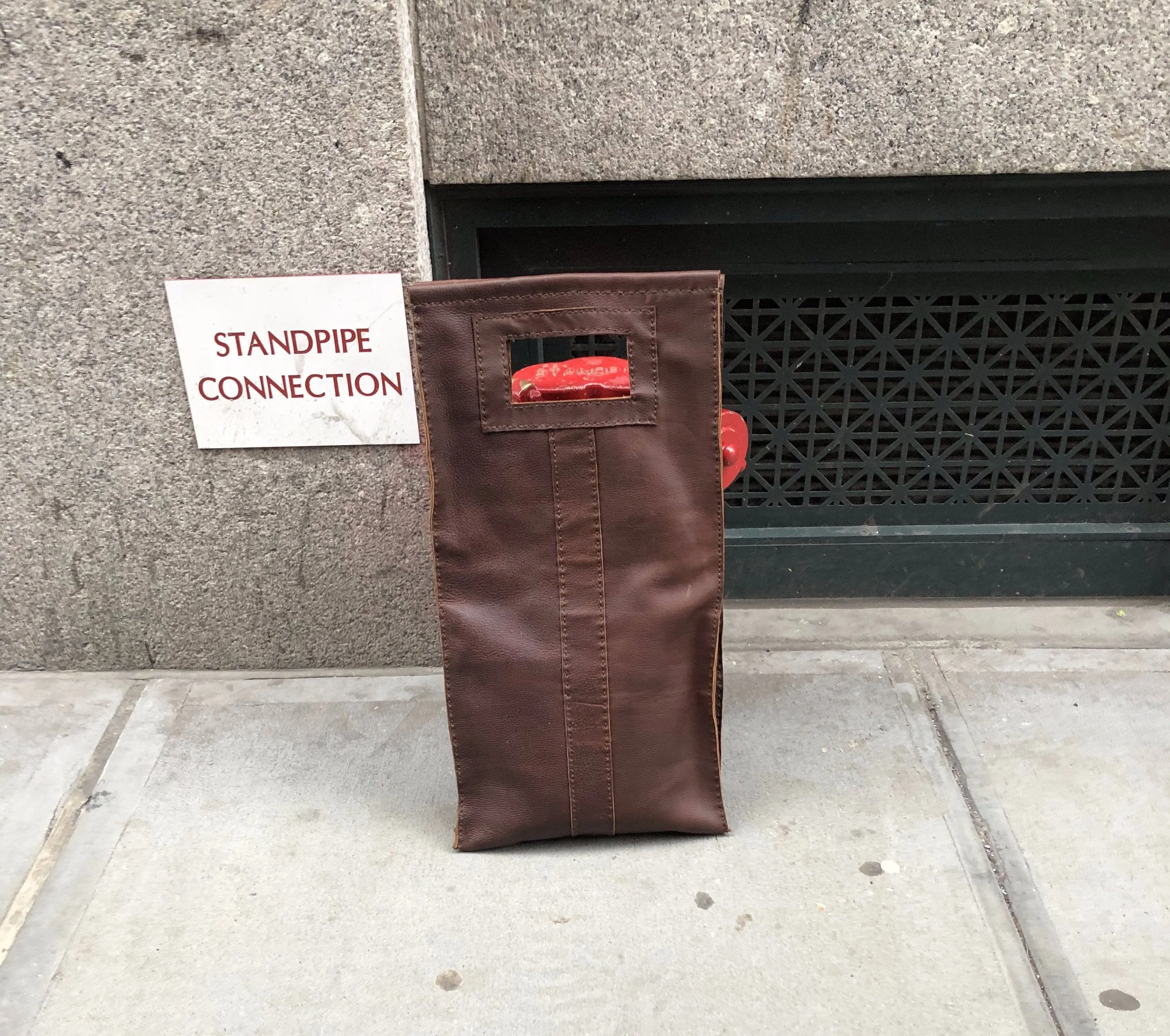 Grand Clutch / Large Foldover Clutch / Oversized Leather Clutch Bag / Made in New York