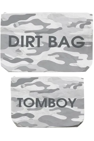 Grey Camo Pouch