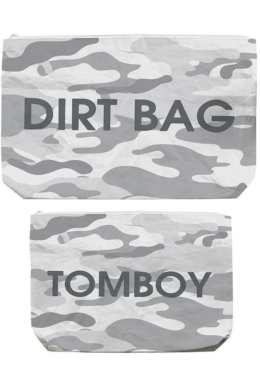Grey Camo Pouch