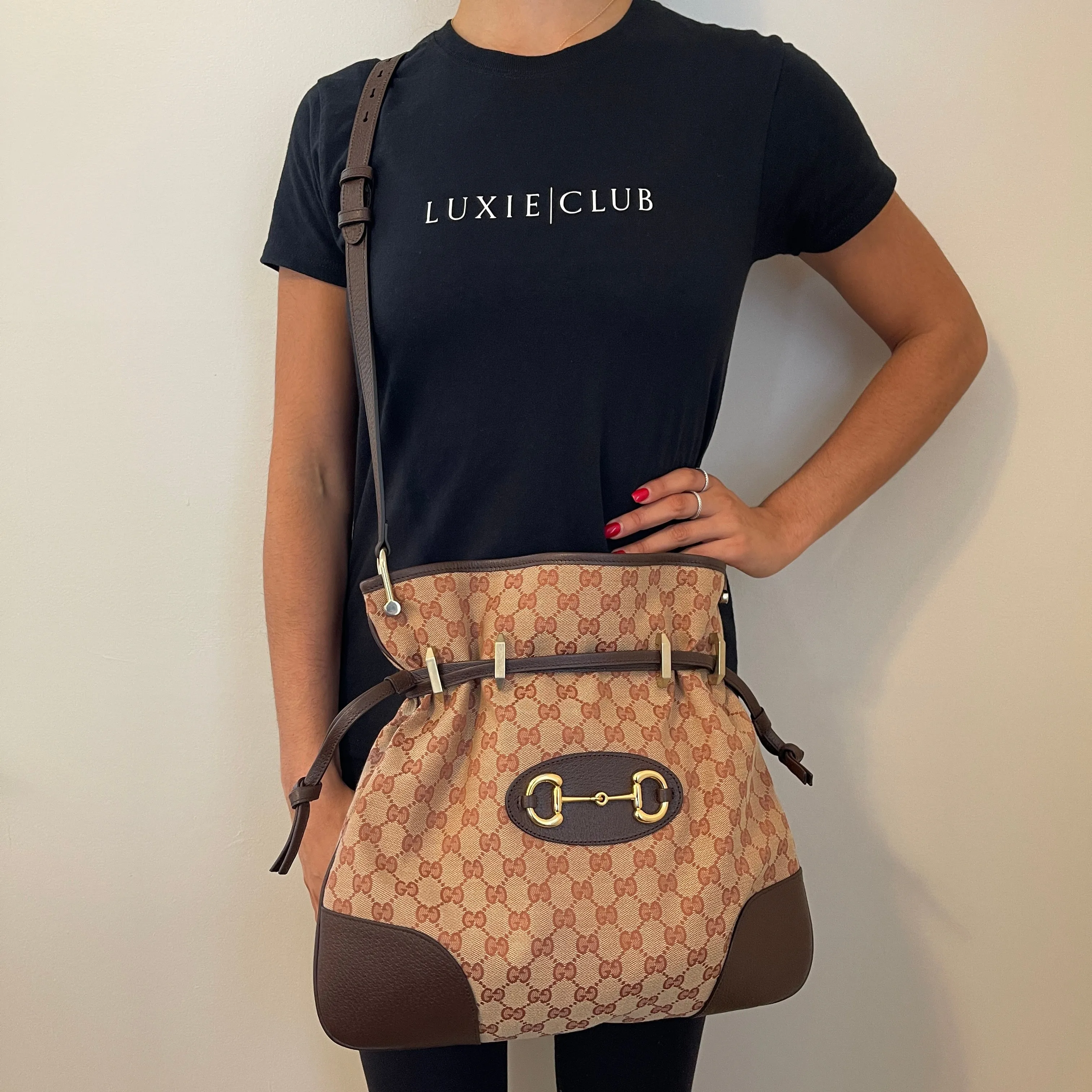 Gucci 1955 Horsebit Messenger Bag