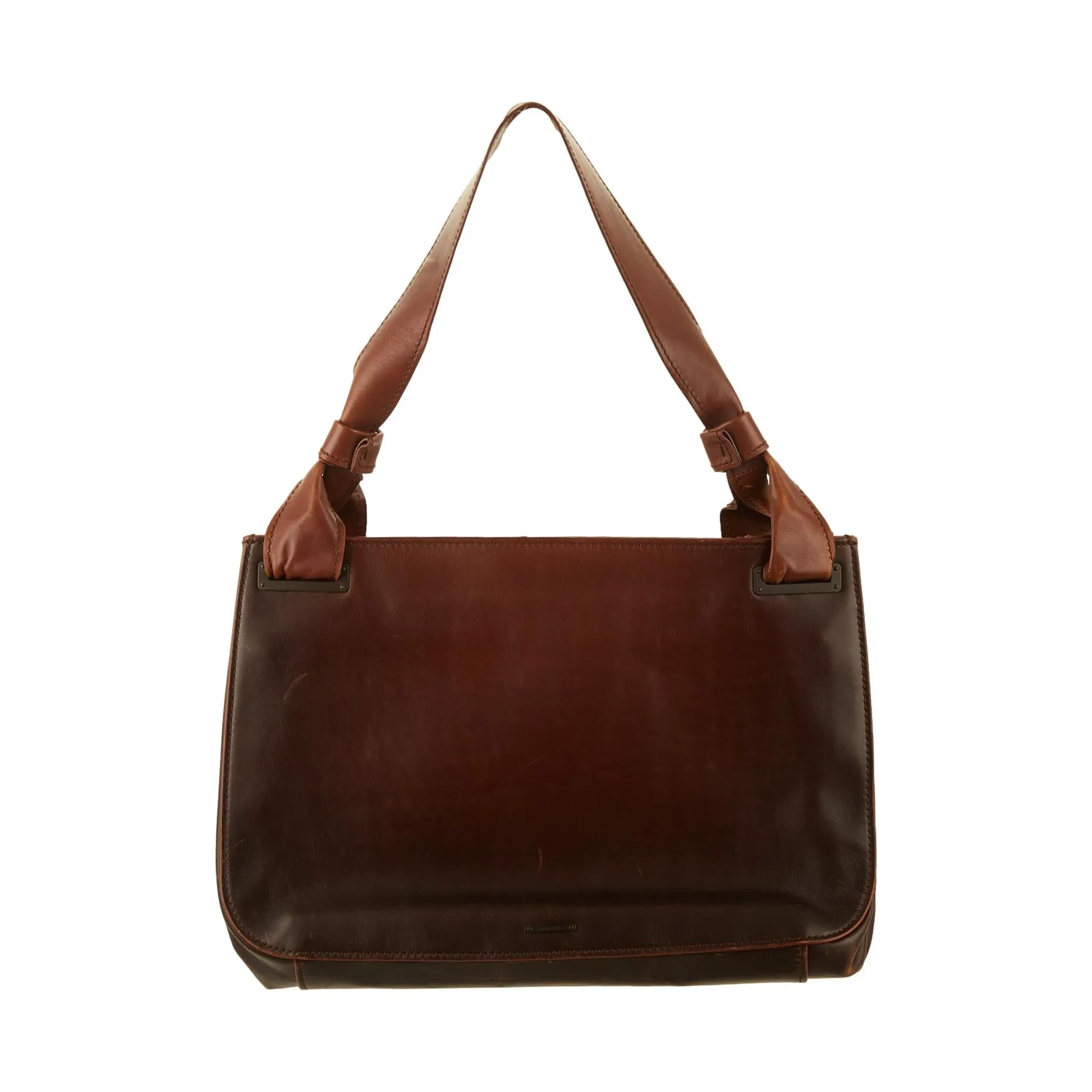 Gucci Brown Leather Shoulder Bag