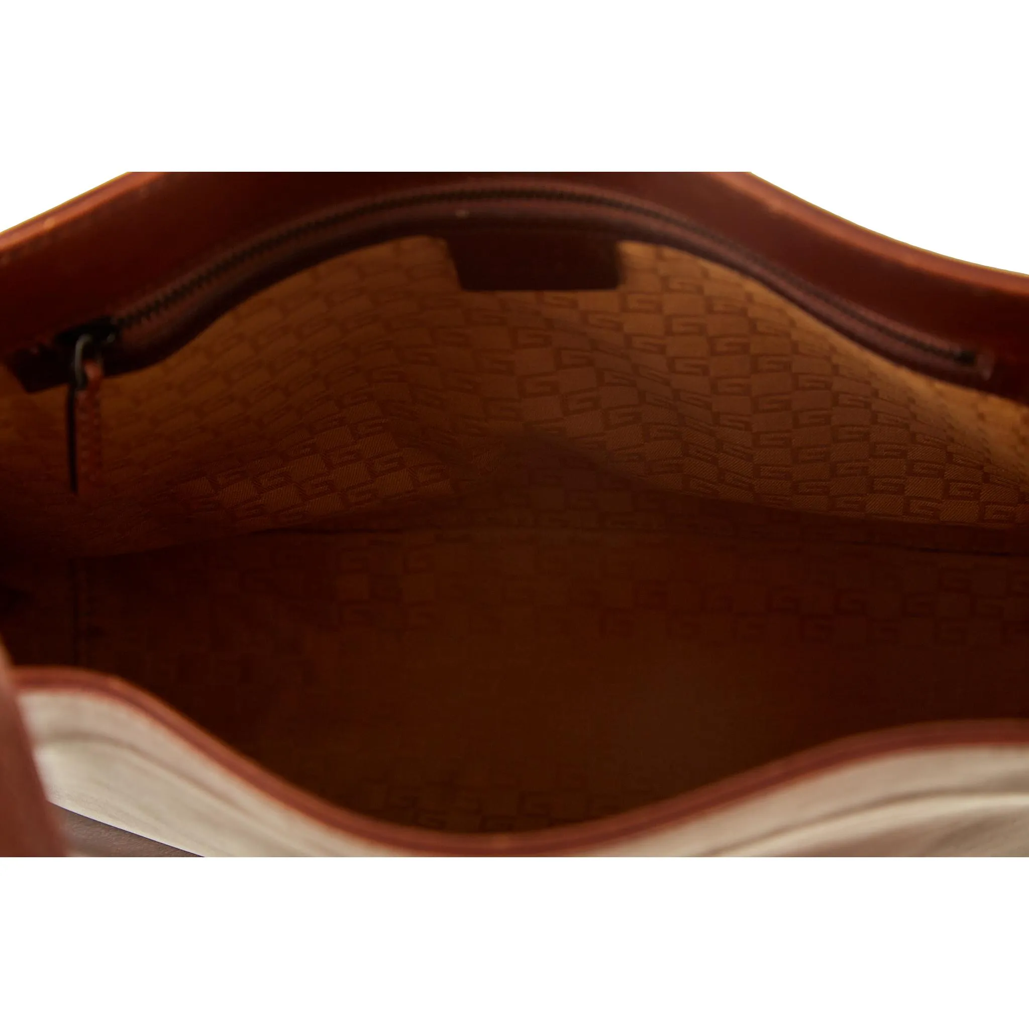 Gucci Brown Leather Shoulder Bag