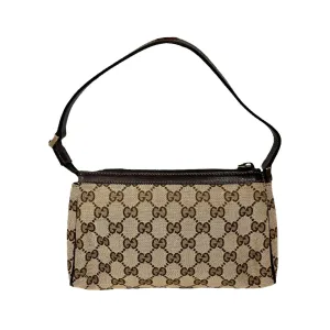 Gucci Brown Logo Shoulder Bag