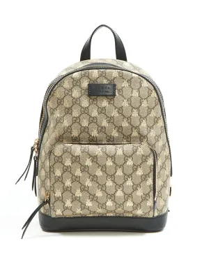 Gucci GG Supreme Canvas Small Bee Backpack