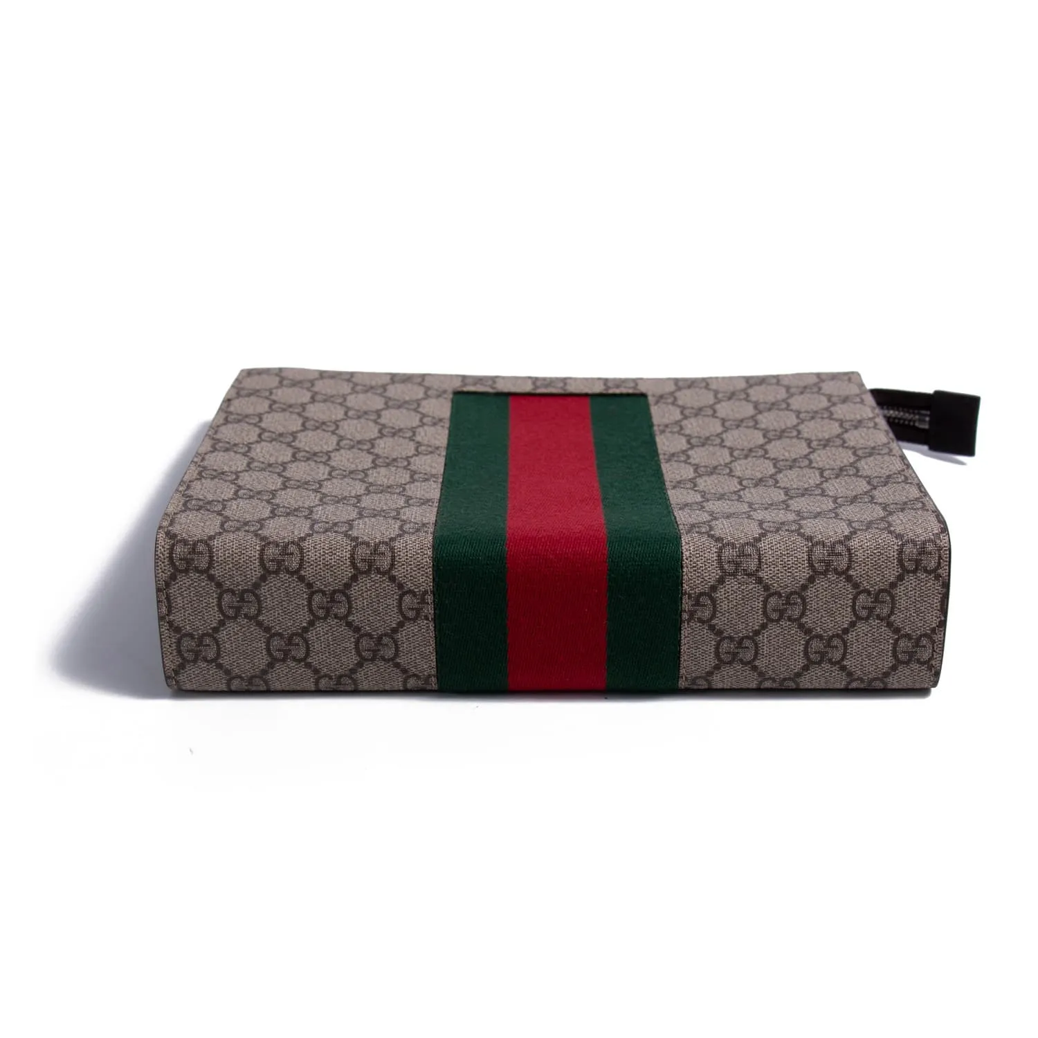 Gucci GG Supreme Web pouch