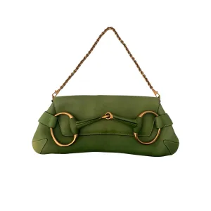 Gucci Green Chain Shoulder Bag