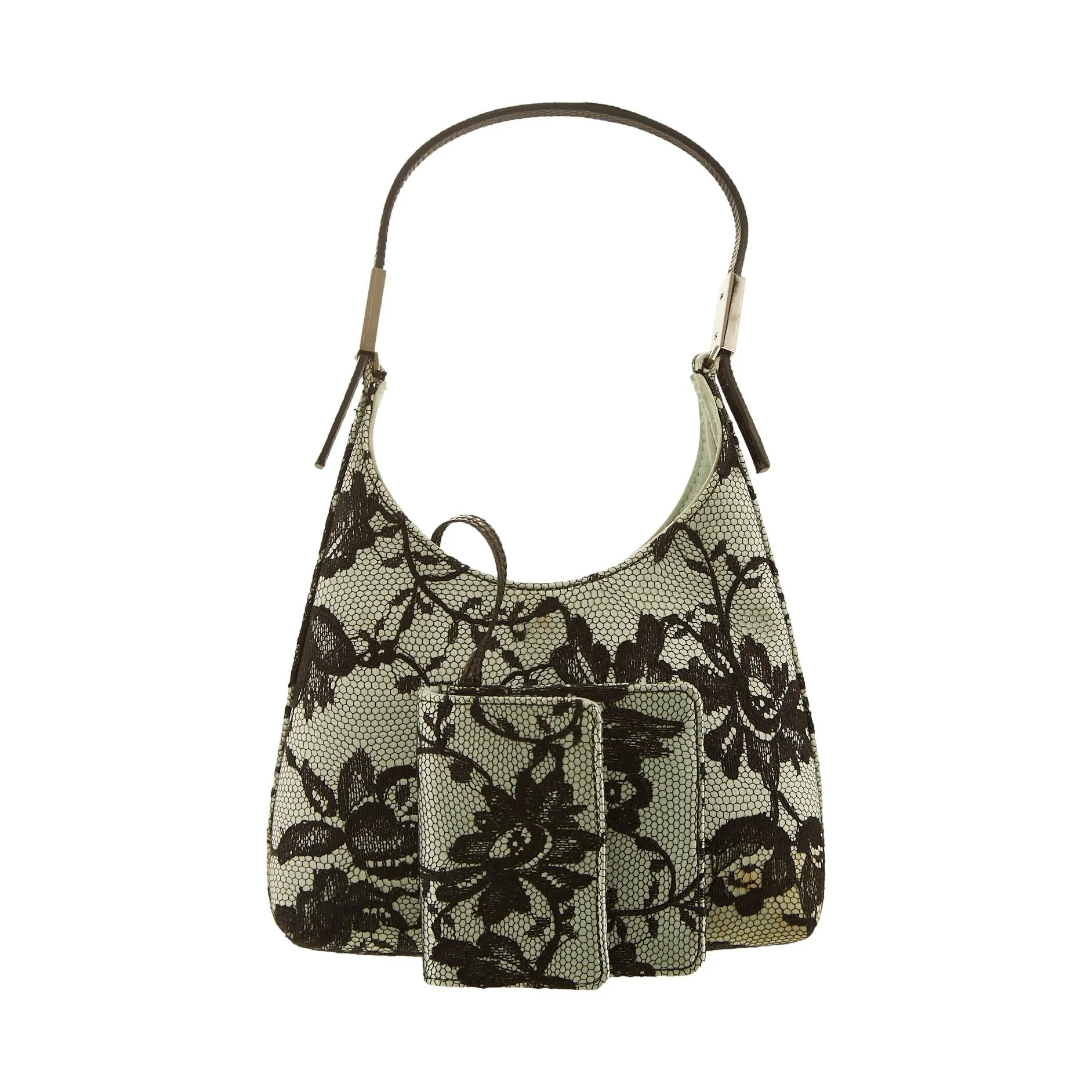 Gucci Lace Mini Shoulder Bag