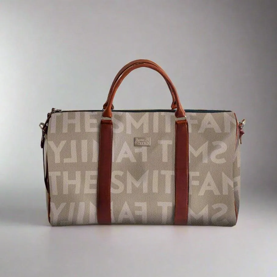 H&G Personalised XL Weekender combo