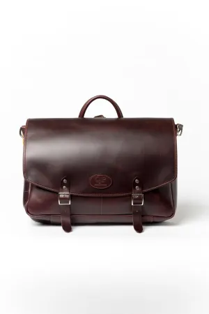Handmade Leather and Canvas Messenger/Backpack