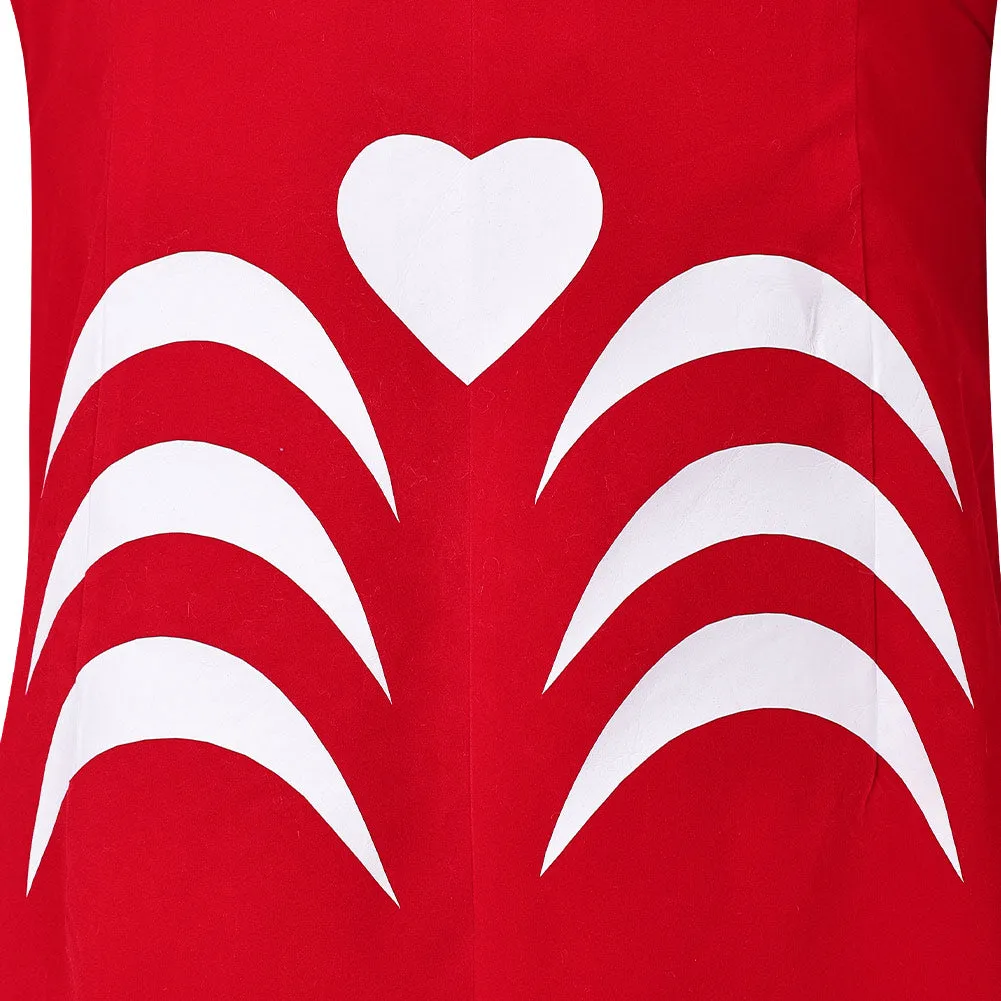 Hazbin Hotel Valentino Red Coat Cosplay Costume Outfits Halloween Carnival Suit