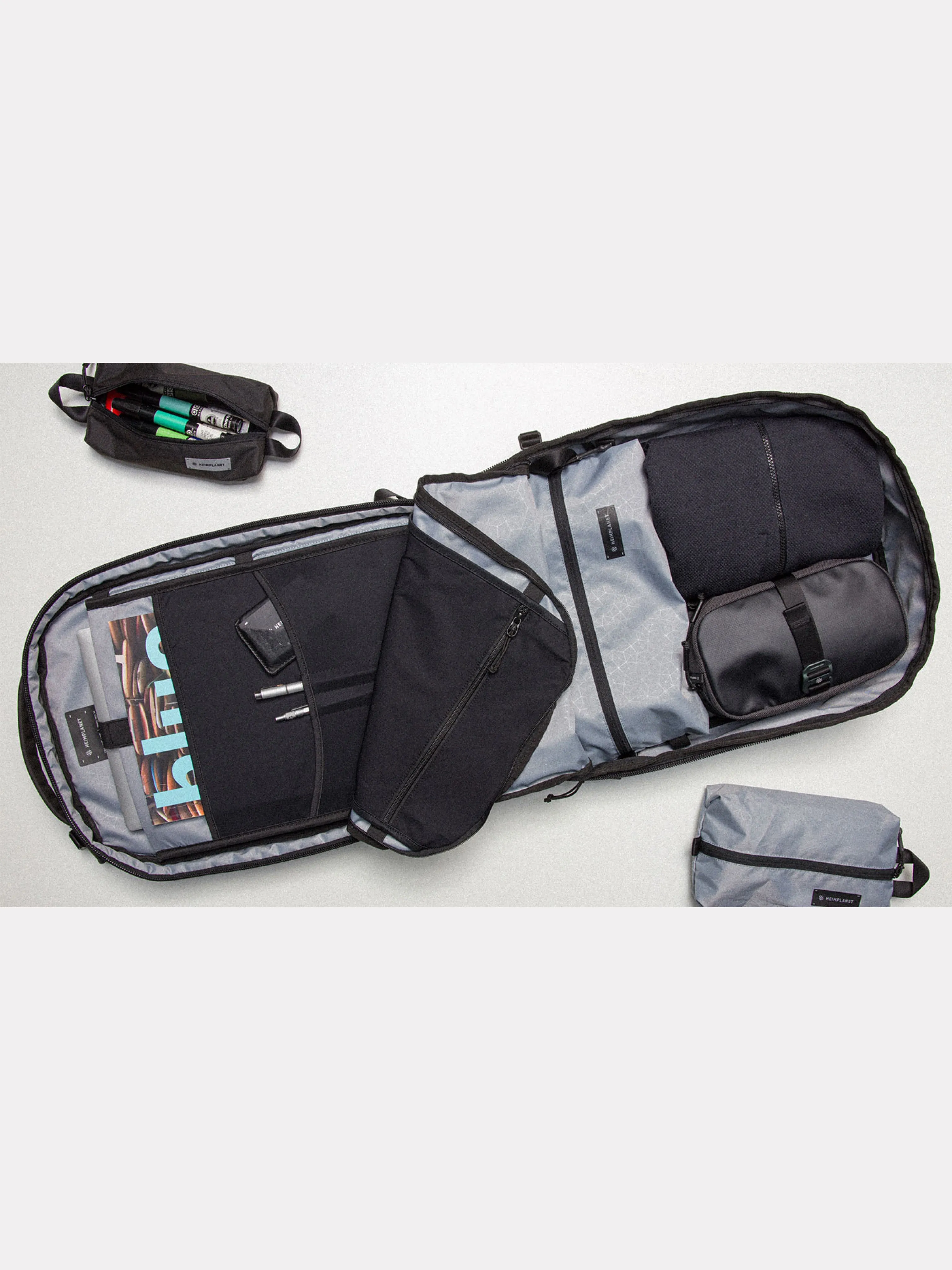 Heimplanet Carry Essentials Packing Cubes Set (1x Large & 2x Small)