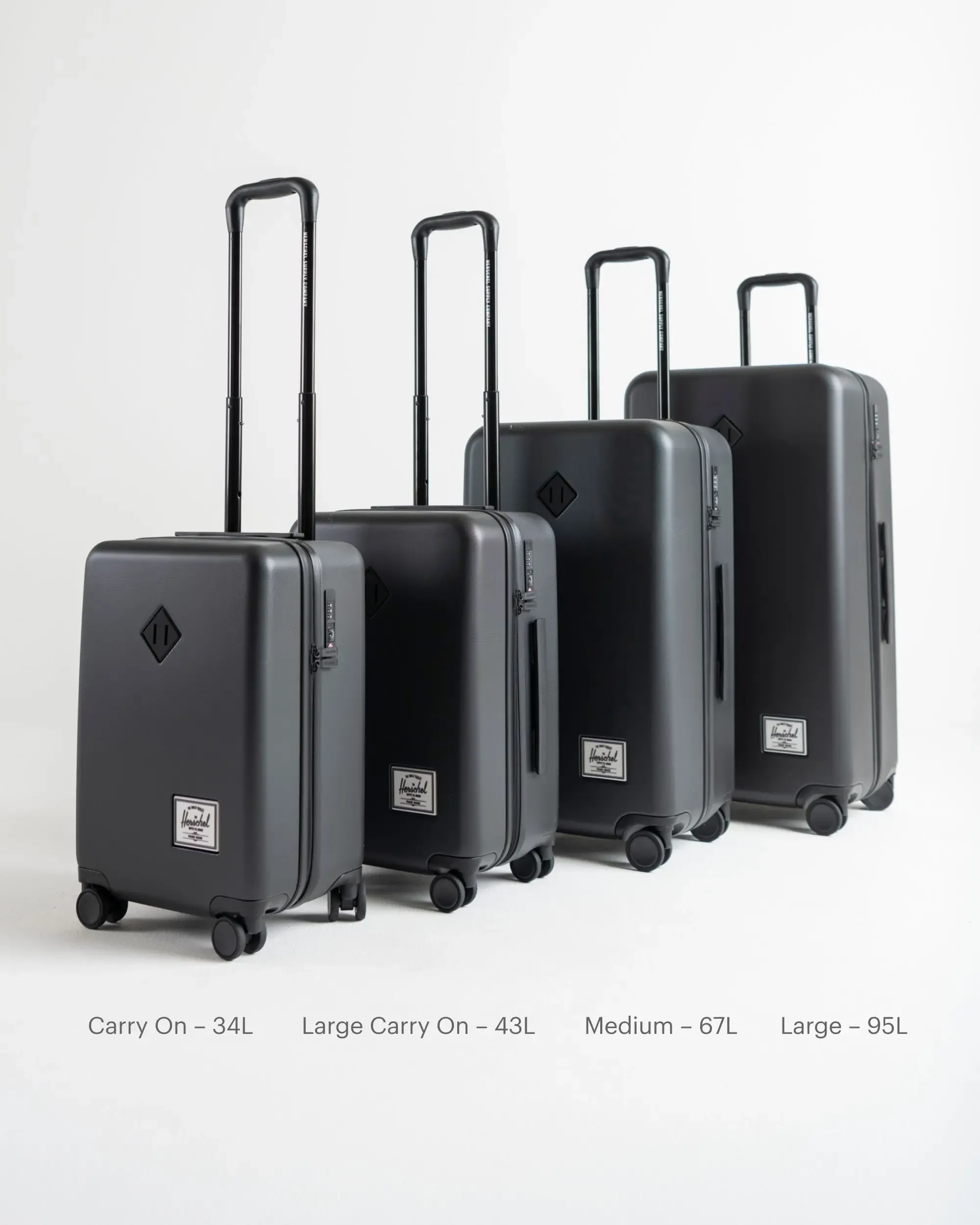 Herschel Heritage™ Hardshell Luggage | Medium - 67L - Gargoyle