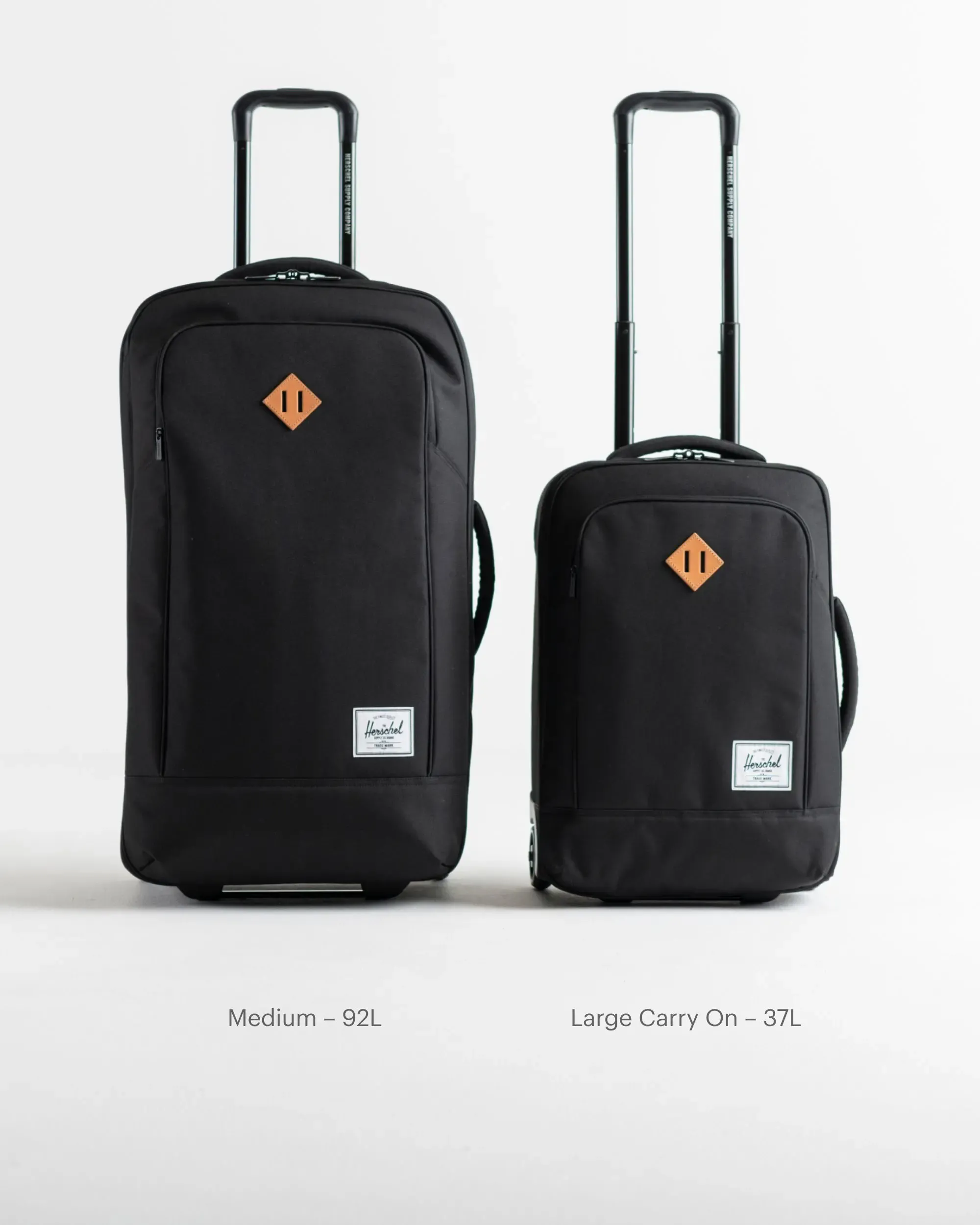 Herschel Heritage™ Softshell Luggage | Large Carry On - 37L - Black