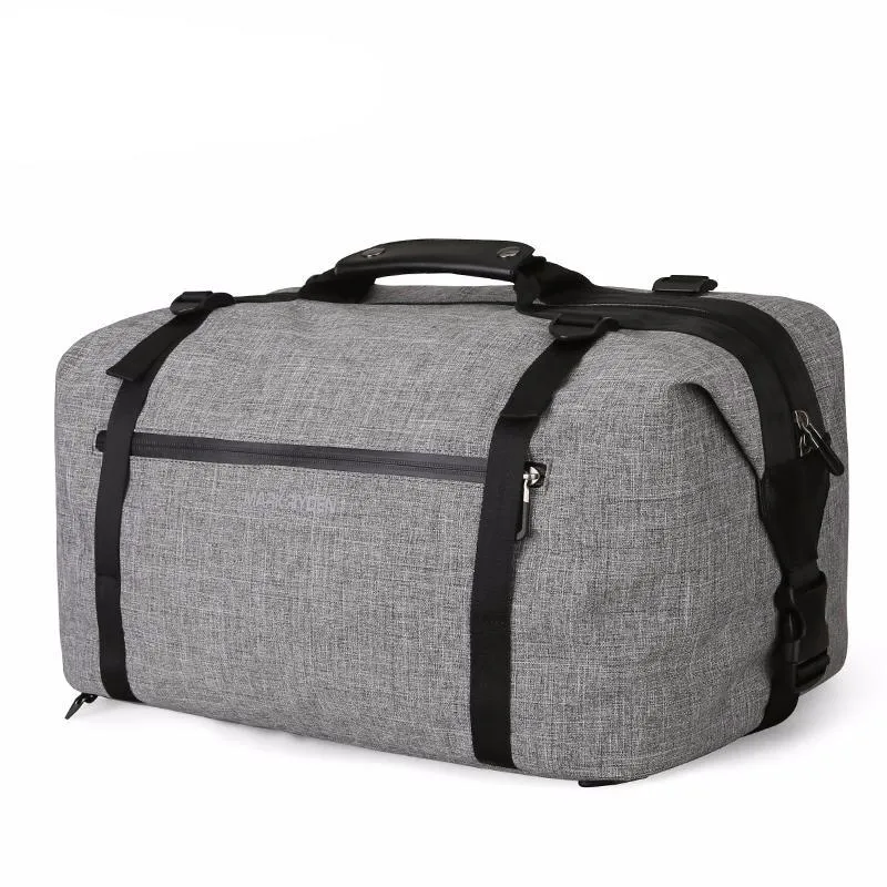 High Capacity Fashion  Men's Travel Bag - Black,Grey