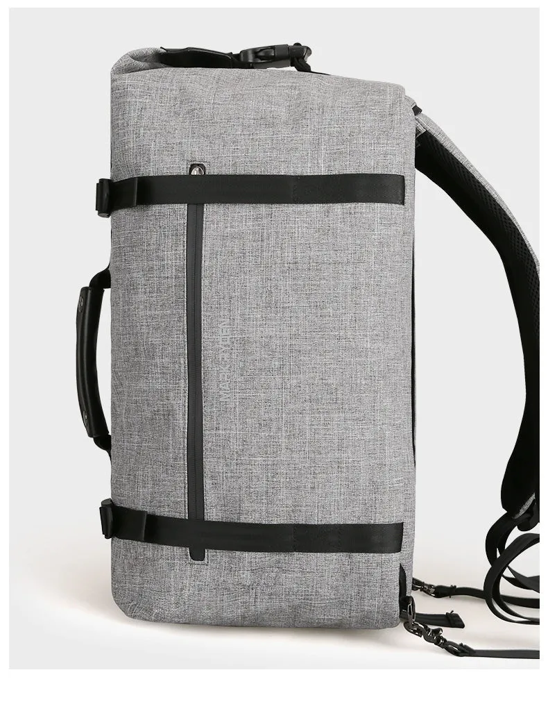 High Capacity Fashion  Men's Travel Bag - Black,Grey