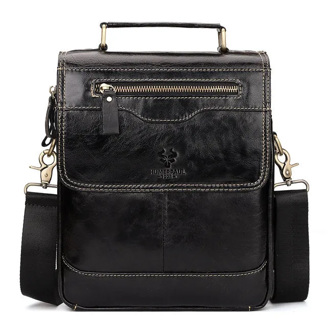 High Quality Handbag For Men Genuine Leather Messenger Bag