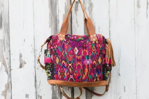 Huipil CDB back pack deluxe MEDIUM salsa